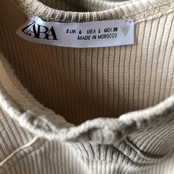 Zara Ribbed Dress - Picture 2 of 3